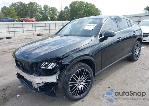 2025 Mercedes-Benz Glc 300 4Matic Coupe из США, поврежденный, VIN W1NKJ4HB1SF296948